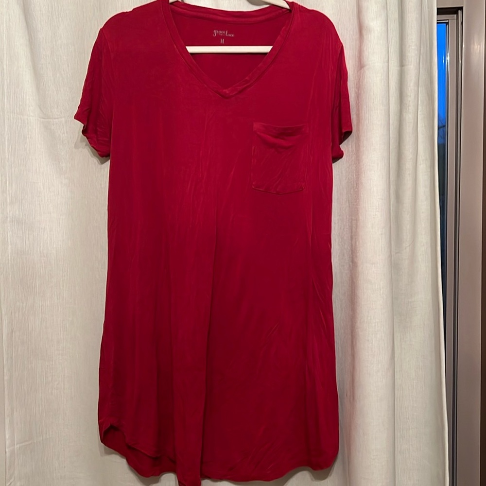 Grace and lace t shirt dress